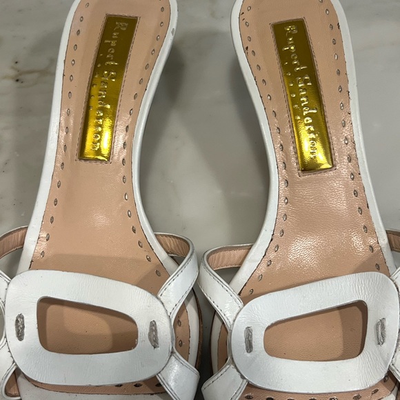 Rupert Sanderson white leather sandals - Picture 3 of 6